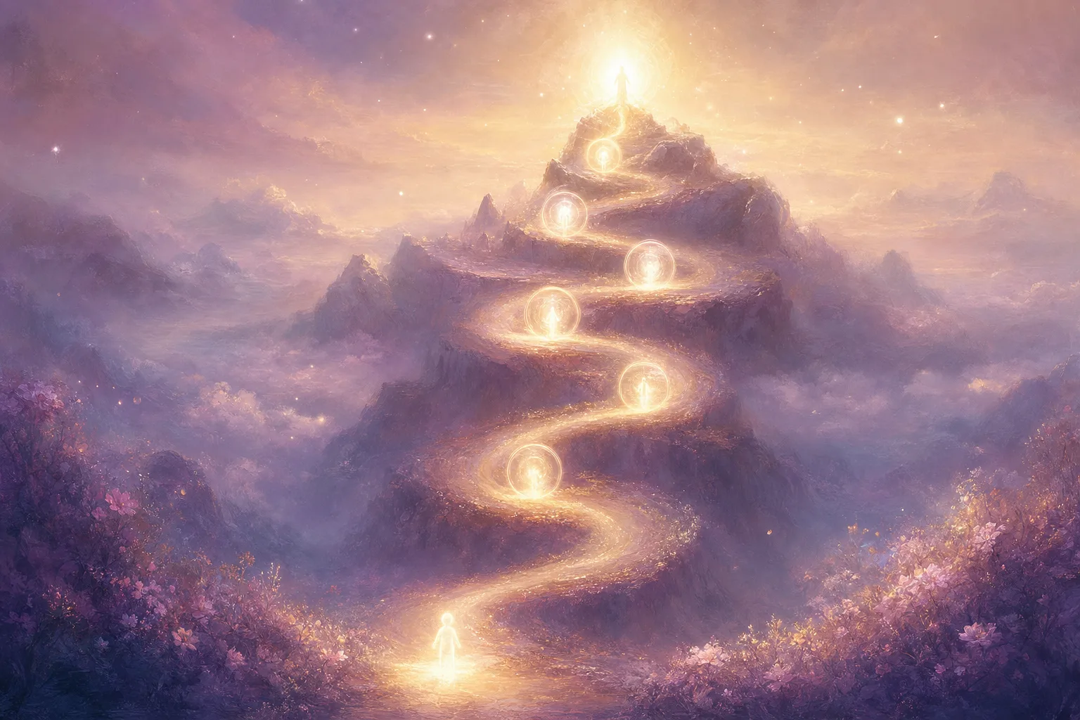 La spirale du voyage du héros, des 6 archétypes